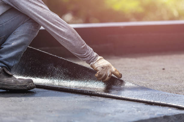 Professional Waterproofing technician working in Litchfield, IL